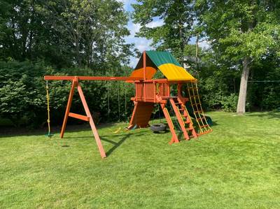 wooden Woodplay playground playset Warrensville OH